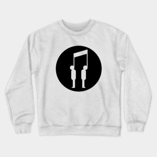 Music connects people Crewneck Sweatshirt